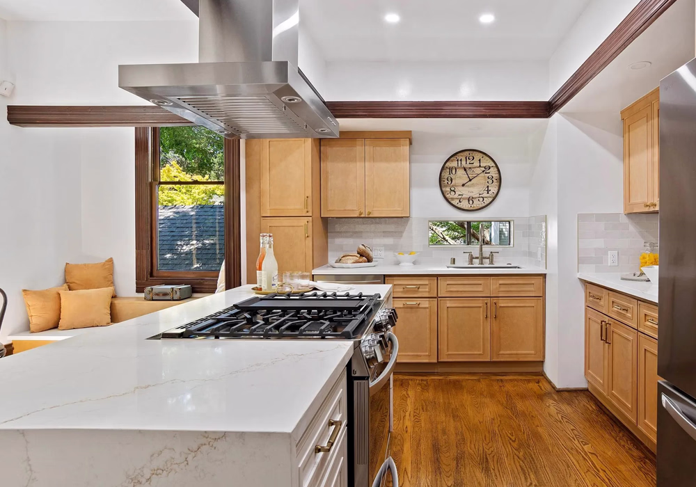 Kitchen after renovation
