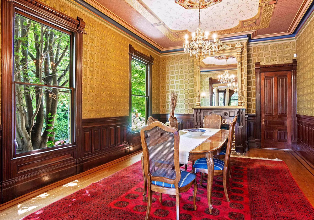 Dining room after renovation