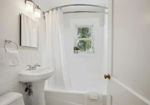 Bathroom after renovation